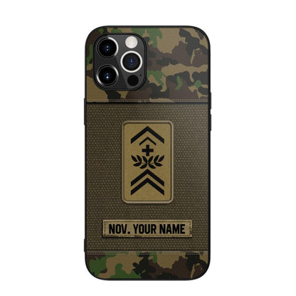 Personalized Swiss Soldier Phone Case Printed.ATW