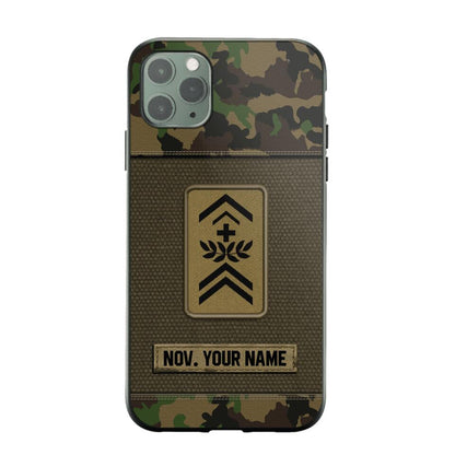 Personalized Swiss Soldier Phone Case Printed.ATW