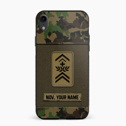 Personalized Swiss Soldier Phone Case Printed.ATW