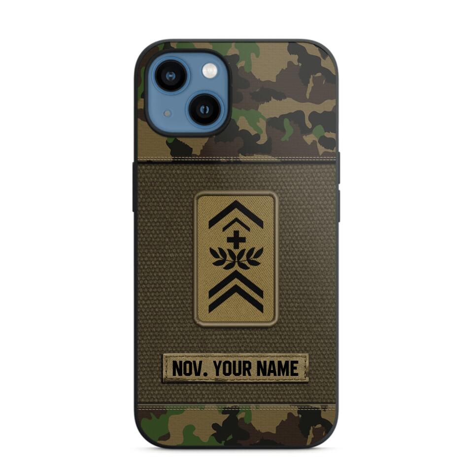 Personalized Swiss Soldier Phone Case Printed.ATW