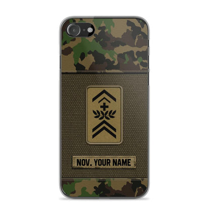 Personalized Swiss Soldier Phone Case Printed.ATW