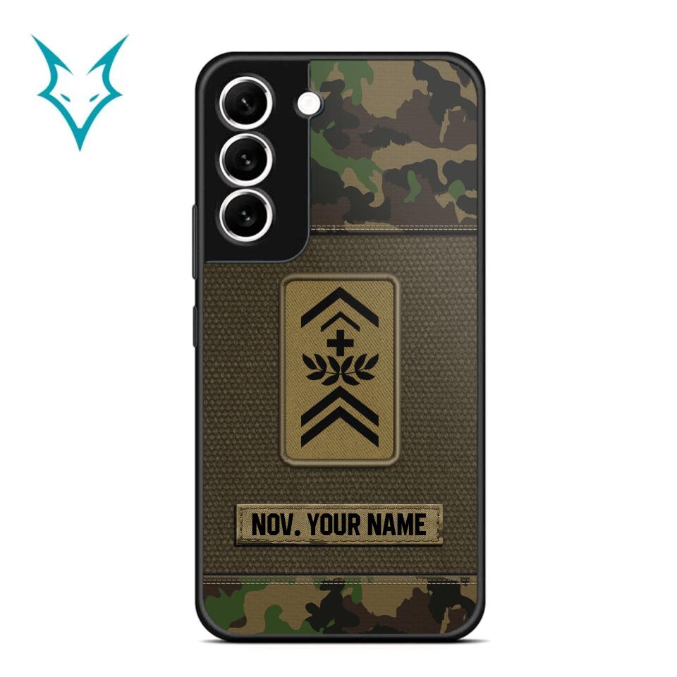 Personalized Swiss Soldier Phone Case Printed.ATW