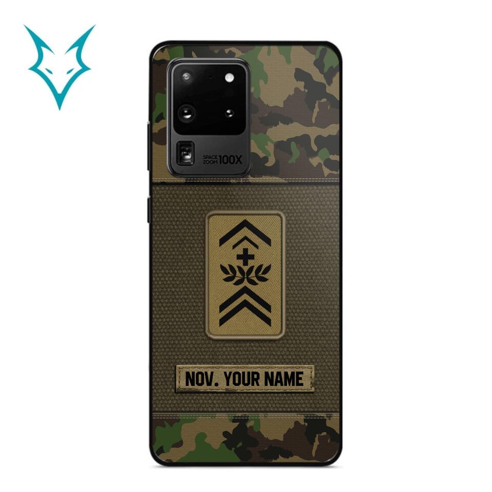 Personalized Swiss Soldier Phone Case Printed.ATW