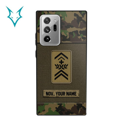 Personalized Swiss Soldier Phone Case Printed.ATW