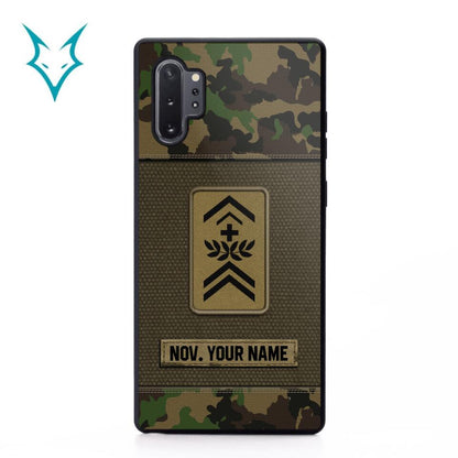 Personalized Swiss Soldier Phone Case Printed.ATW