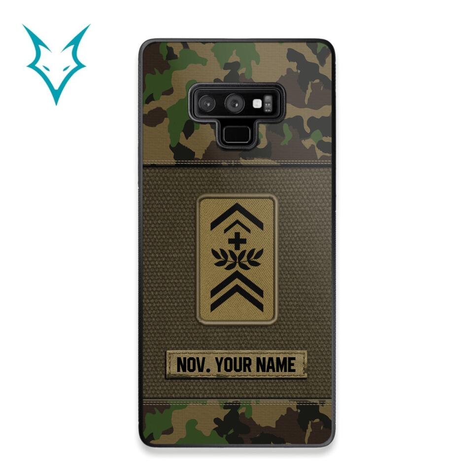 Personalized Swiss Soldier Phone Case Printed.ATW