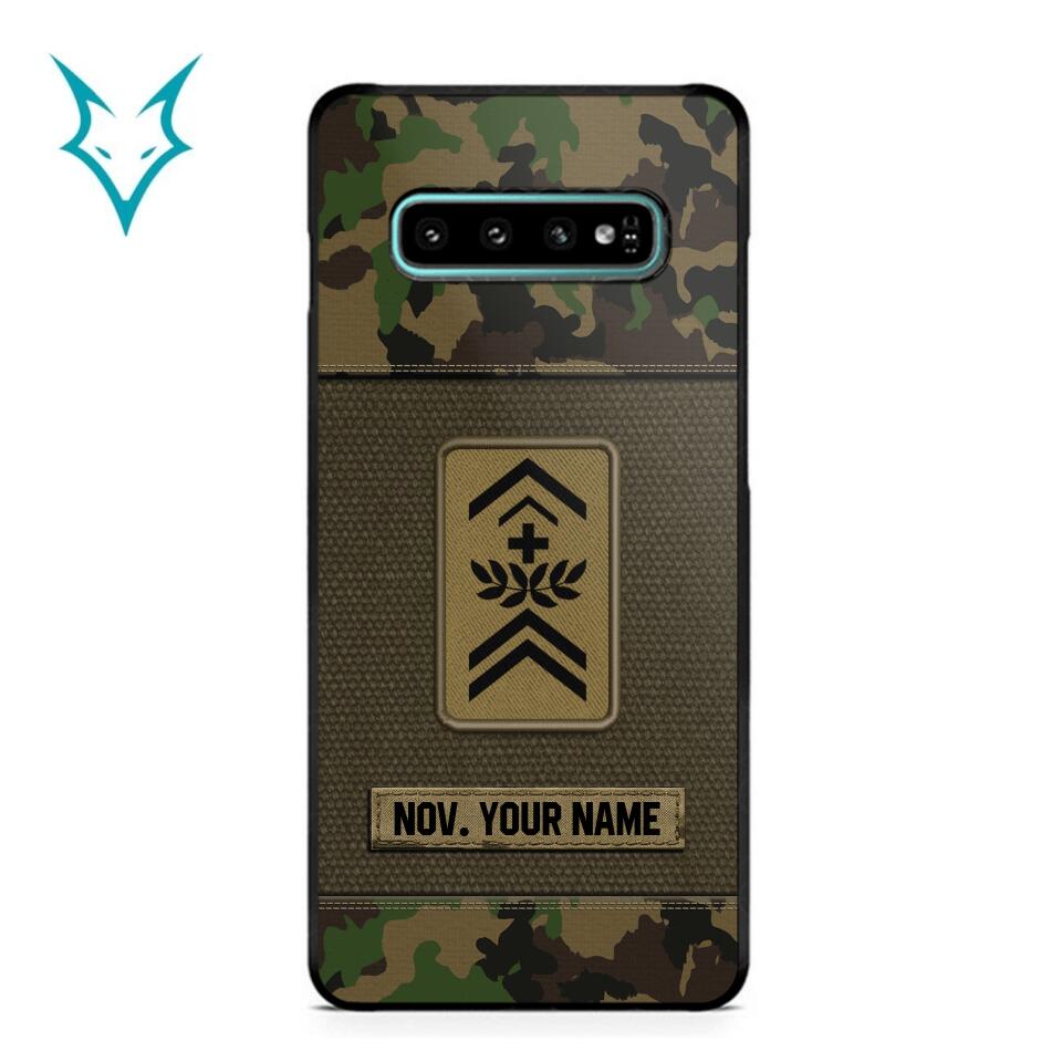 Personalized Swiss Soldier Phone Case Printed.ATW