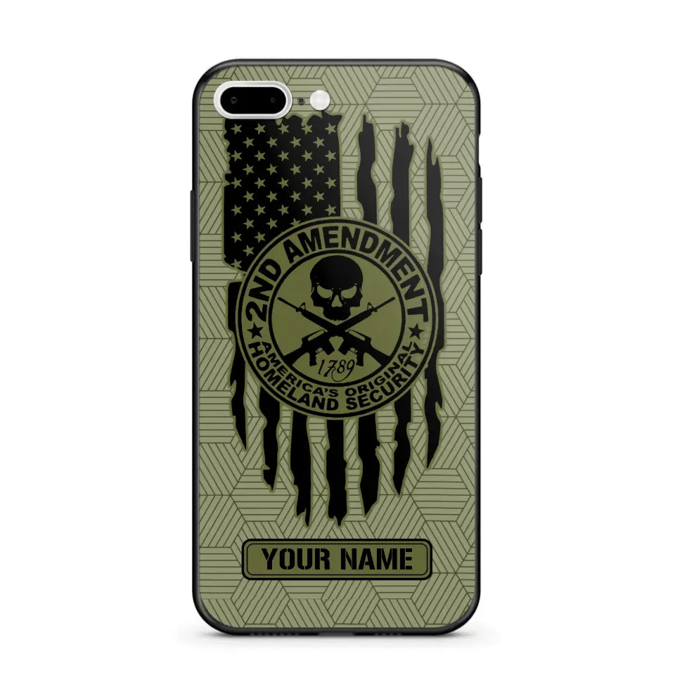 Personalized American 3Per Patriotism Phone Case Printed NOV.MMS