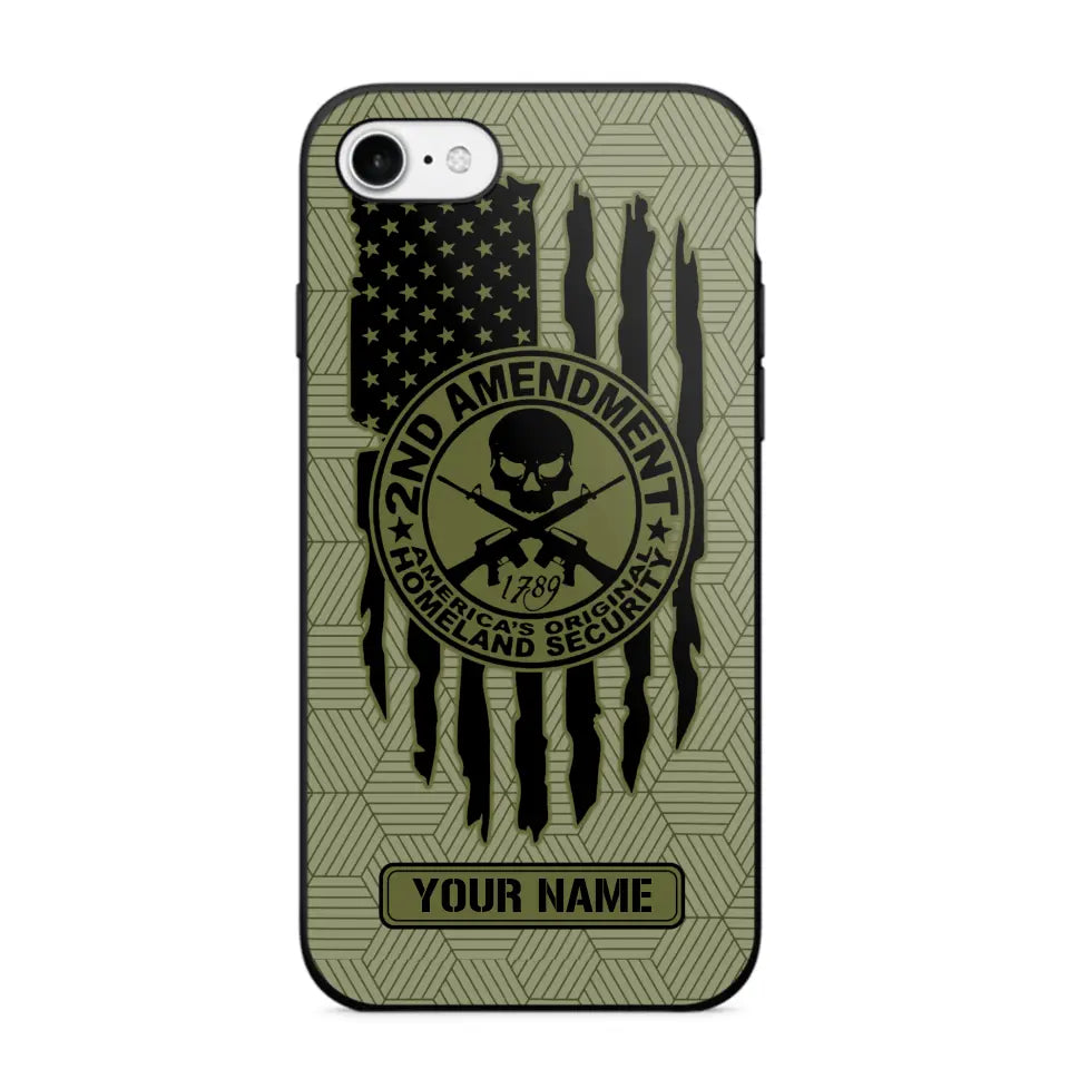 Personalized American 3Per Patriotism Phone Case Printed NOV.MMS