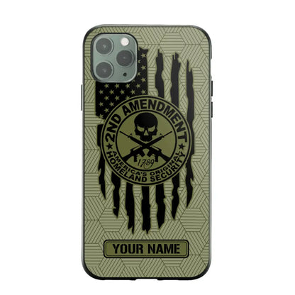 Personalized American 3Per Patriotism Phone Case Printed NOV.MMS