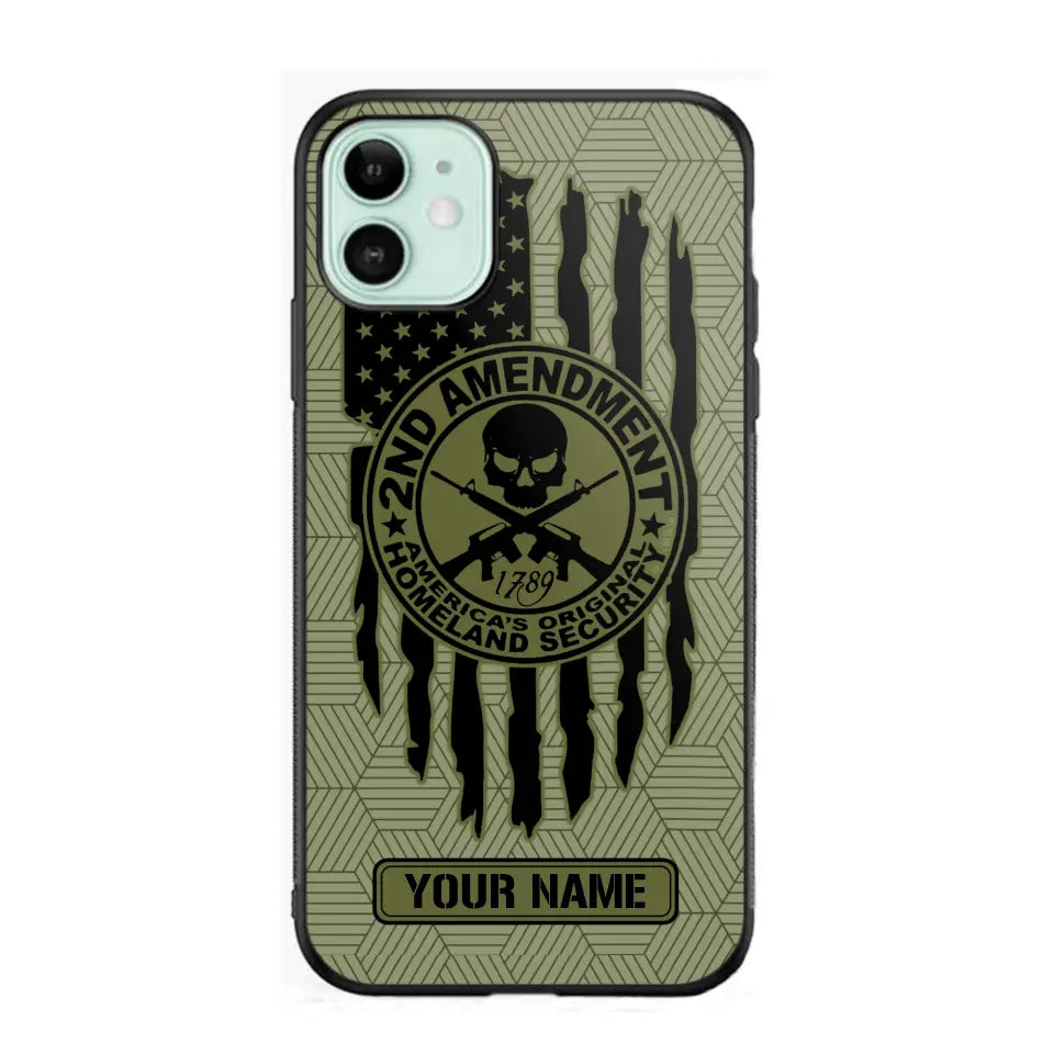 Personalized American 3Per Patriotism Phone Case Printed NOV.MMS