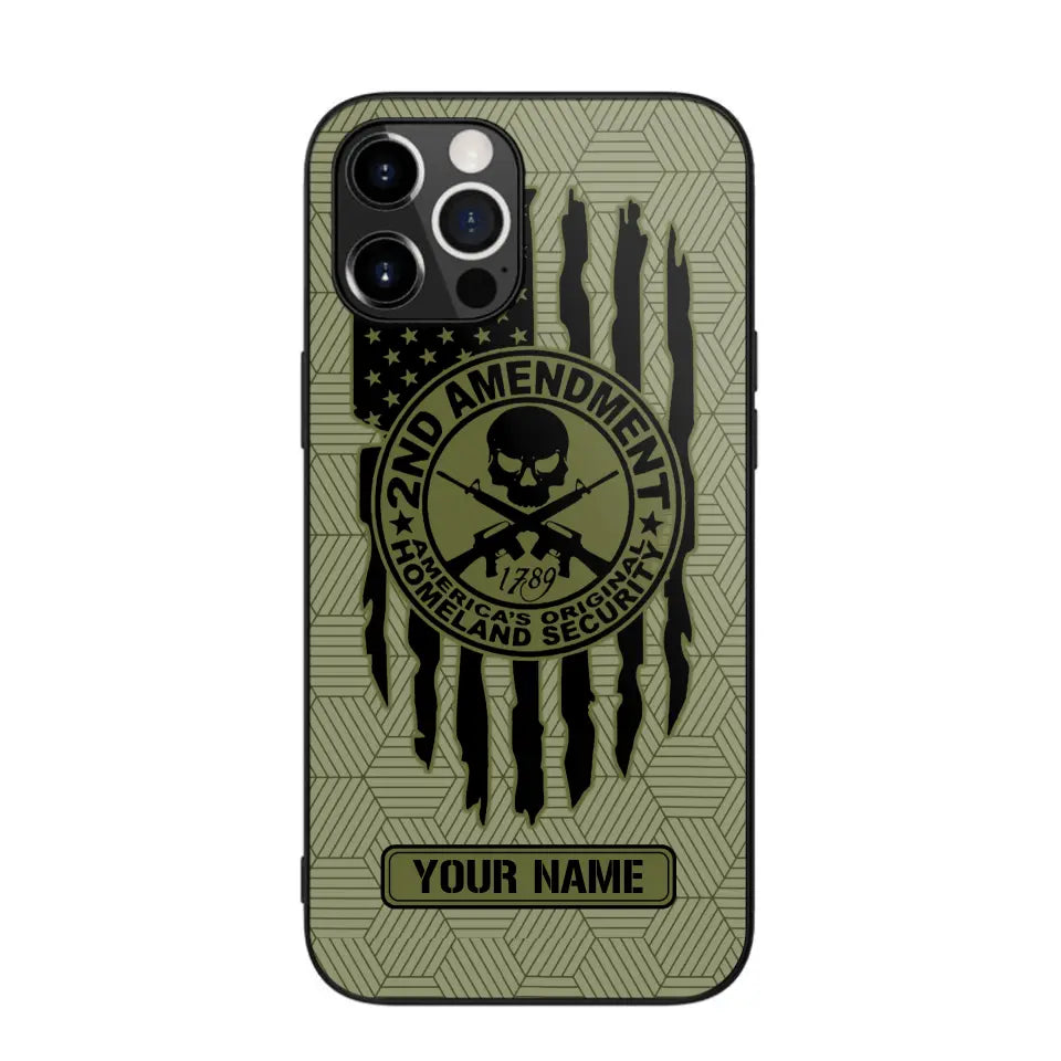 Personalized American 3Per Patriotism Phone Case Printed NOV.MMS