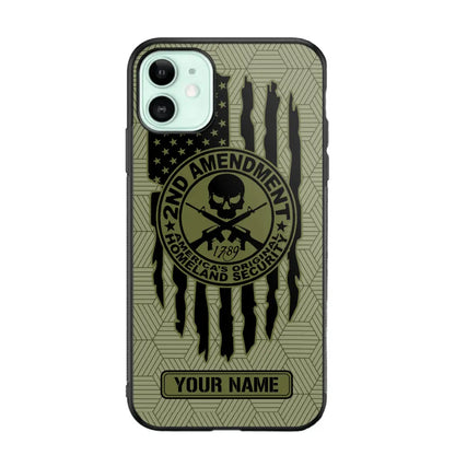 Personalized American 3Per Patriotism Phone Case Printed NOV.MMS