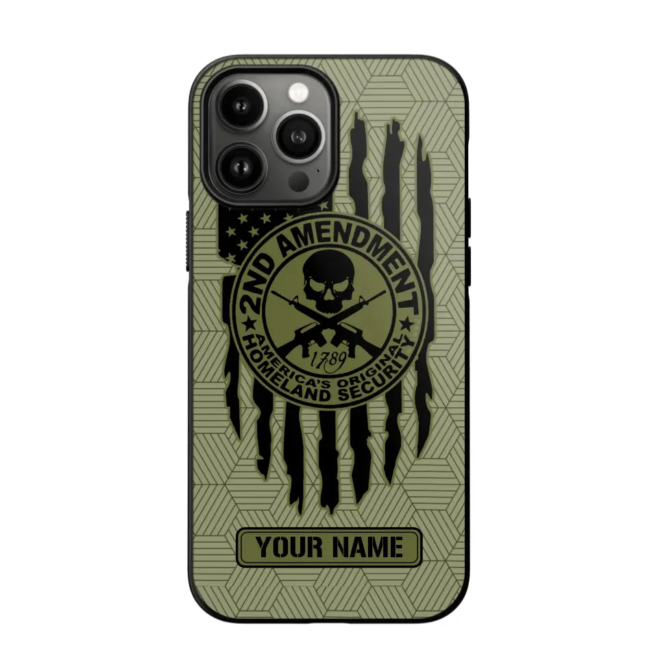 Personalized American 3Per Patriotism Phone Case Printed NOV.MMS