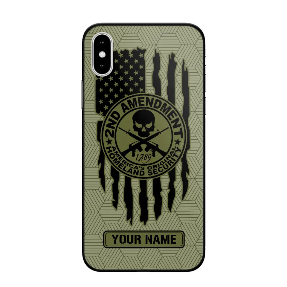 Personalized American 3Per Patriotism Phone Case Printed NOV.MMS