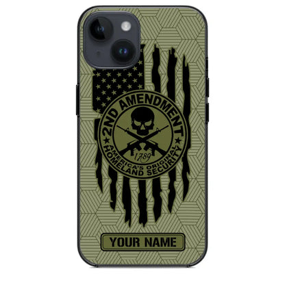 Personalized American 3Per Patriotism Phone Case Printed NOV.MMS