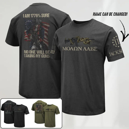 Personalized American 3Per Patriotism Tshirt Printed.MAH1