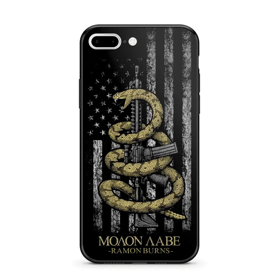 Personalized American 3Per Patriotism Phone Case Printed.TUT