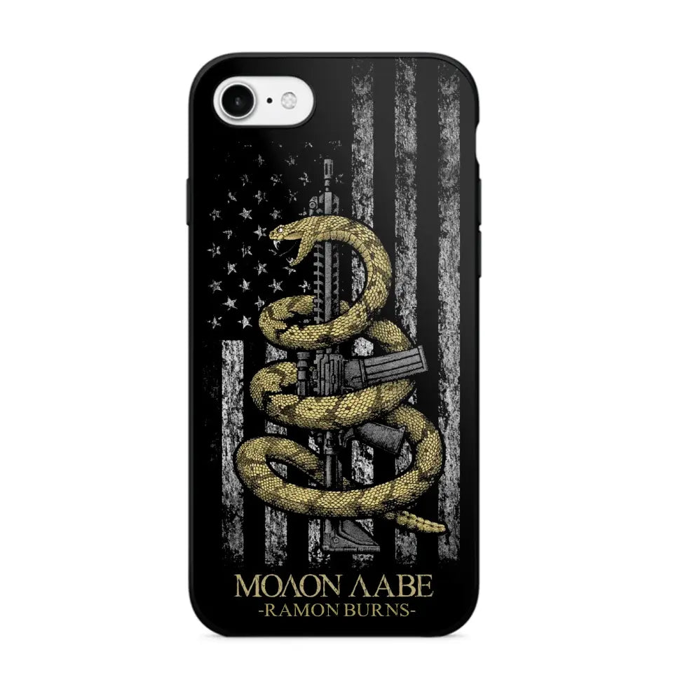 Personalized American 3Per Patriotism Phone Case Printed.TUT