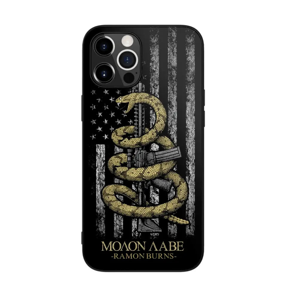 Personalized American 3Per Patriotism Phone Case Printed.TUT