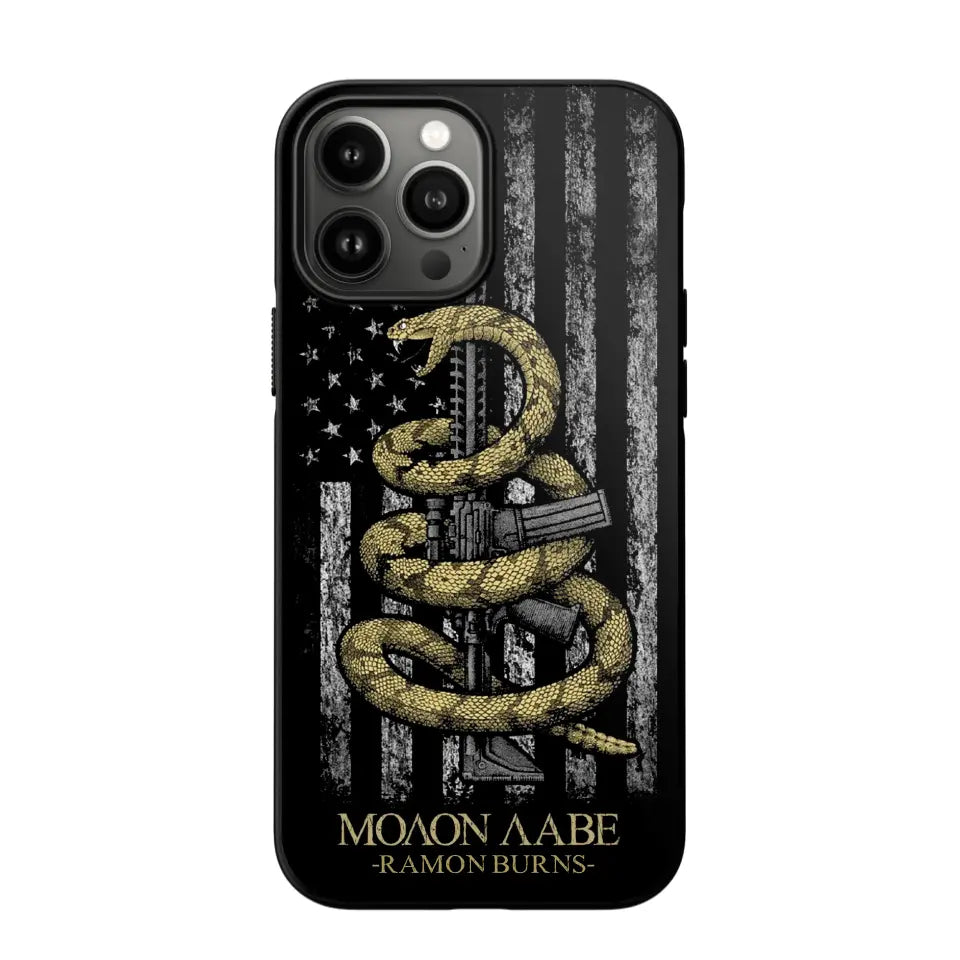 Personalized American 3Per Patriotism Phone Case Printed.TUT