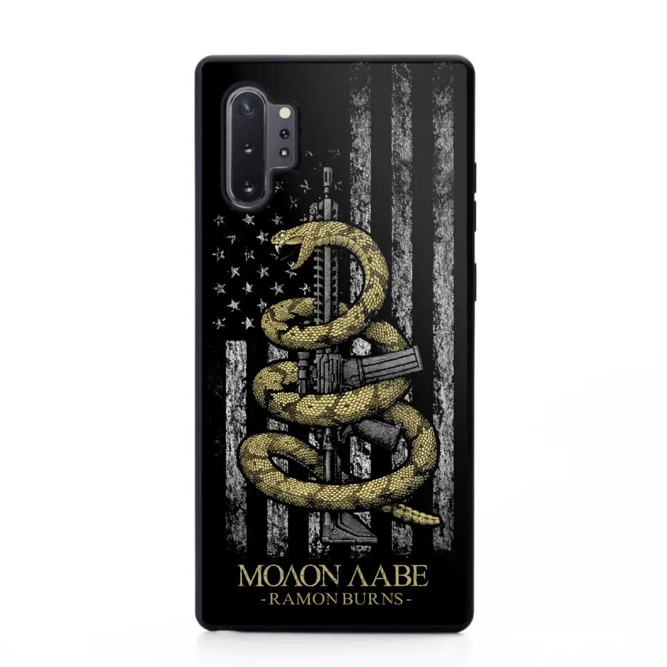 Personalized American 3Per Patriotism Phone Case Printed.TUT