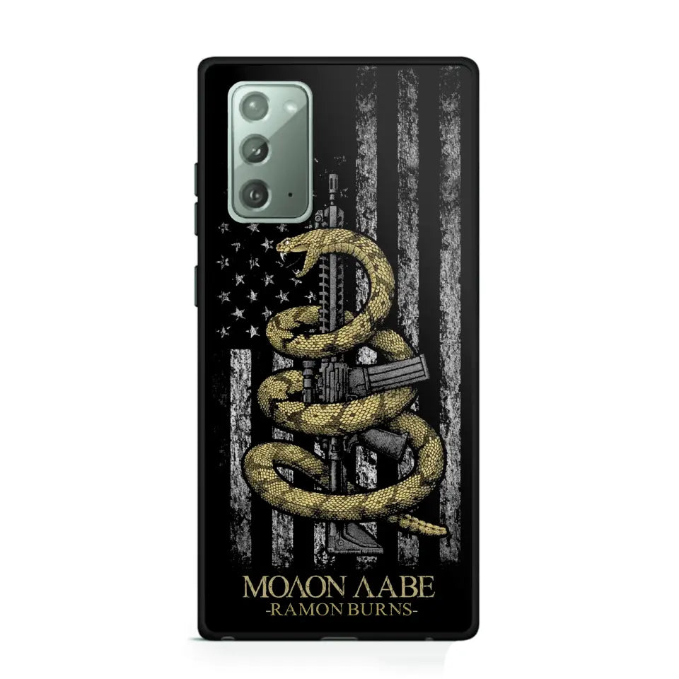 Personalized American 3Per Patriotism Phone Case Printed.TUT