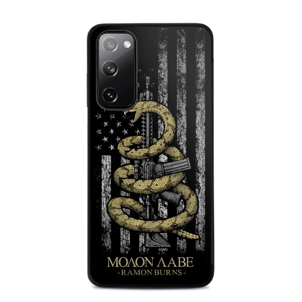 Personalized American 3Per Patriotism Phone Case Printed.TUT