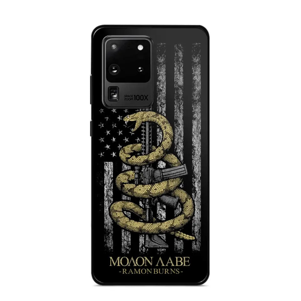 Personalized American 3Per Patriotism Phone Case Printed.TUT