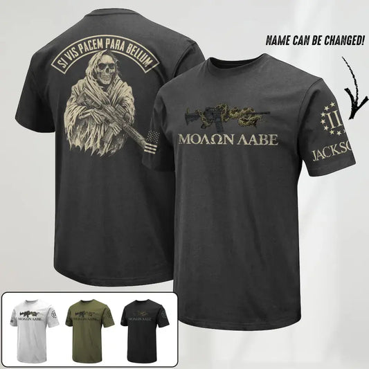 Si Vis Pacem Para Bellum American Patriotism Personalized Tshirt Printed.WUT