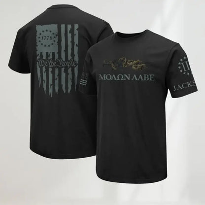 American Patriotism Personalized Tshirt Printed.FMA