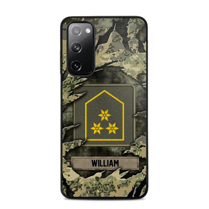 Personalized Austrian Veteran/Soldier Phone Case Printed.SAP