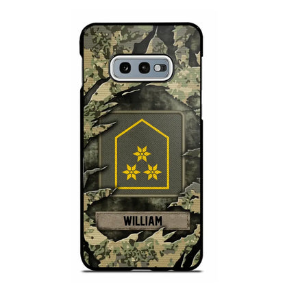 Personalized Austrian Veteran/Soldier Phone Case Printed.SAP