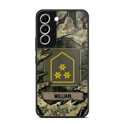 Personalized Austrian Veteran/Soldier Phone Case Printed.SAP