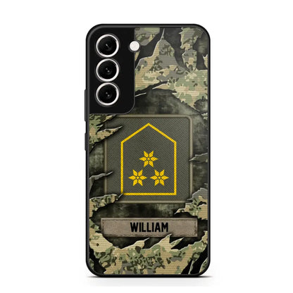 Personalized Austrian Veteran/Soldier Phone Case Printed.SAP