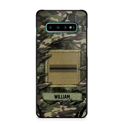 Personalized French Veteran/Soldier Phone Case Printed.SAP