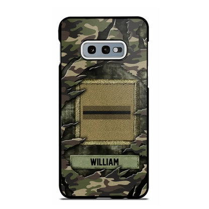 Personalized French Veteran/Soldier Phone Case Printed.SAP