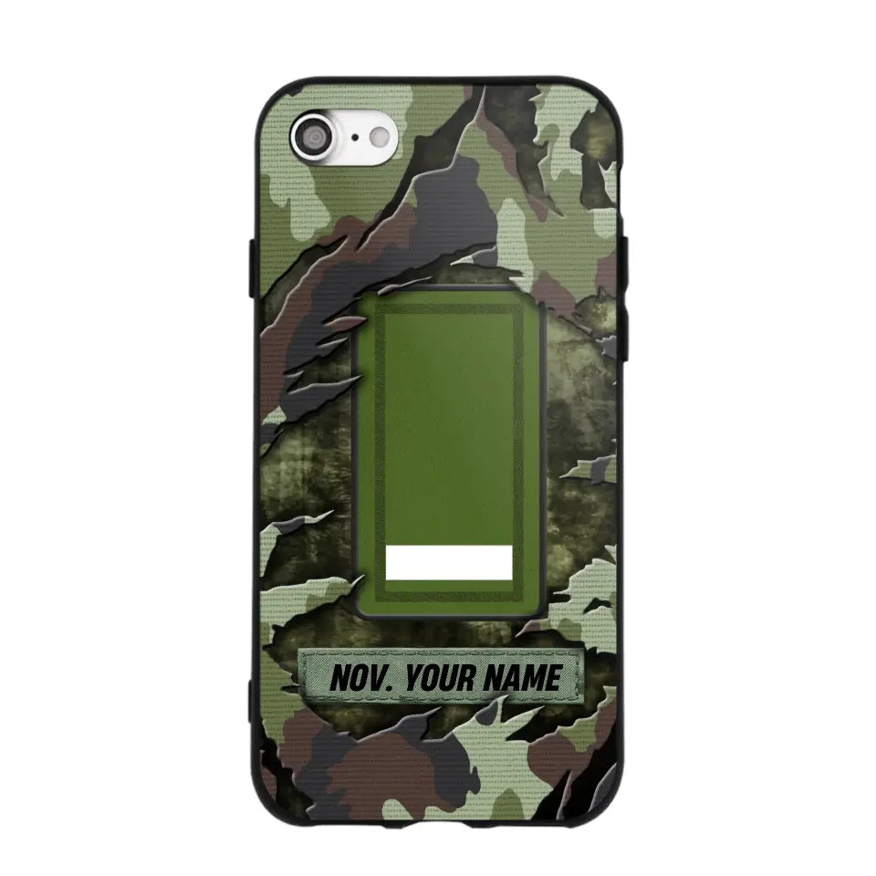 Personalized Irish Veteran/Soldier Phone Case Printed.SAP