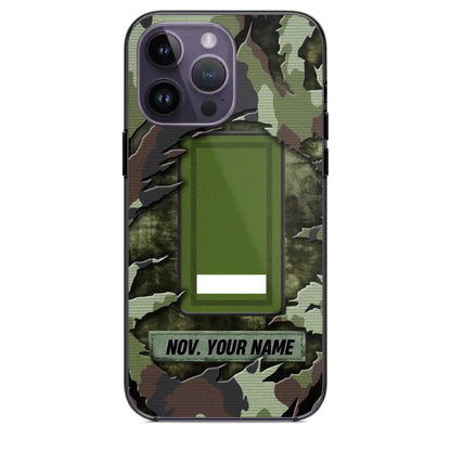 Personalized Irish Veteran/Soldier Phone Case Printed.SAP