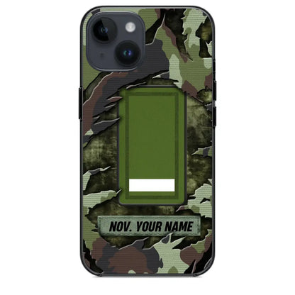 Personalized Irish Veteran/Soldier Phone Case Printed.SAP