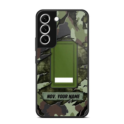 Personalized Irish Veteran/Soldier Phone Case Printed.SAP