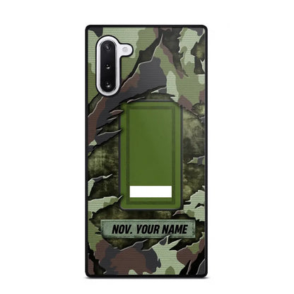 Personalized Irish Veteran/Soldier Phone Case Printed.SAP