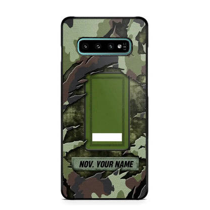 Personalized Irish Veteran/Soldier Phone Case Printed.SAP