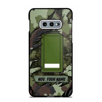 Personalized Irish Veteran/Soldier Phone Case Printed.SAP