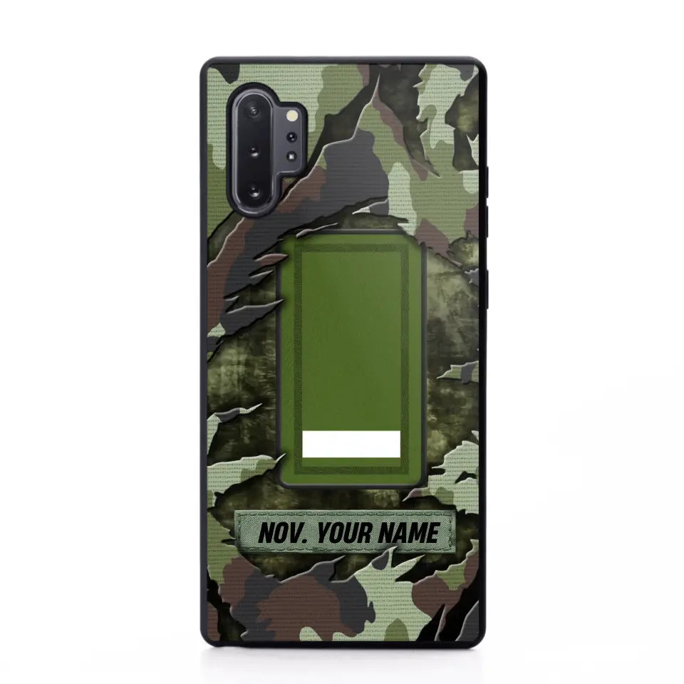 Personalized Irish Veteran/Soldier Phone Case Printed.SAP