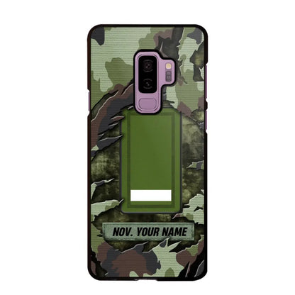 Personalized Irish Veteran/Soldier Phone Case Printed.SAP