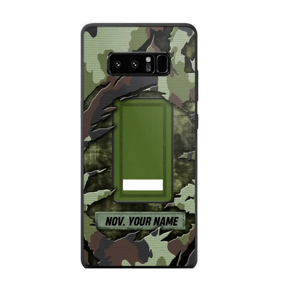 Personalized Irish Veteran/Soldier Phone Case Printed.SAP