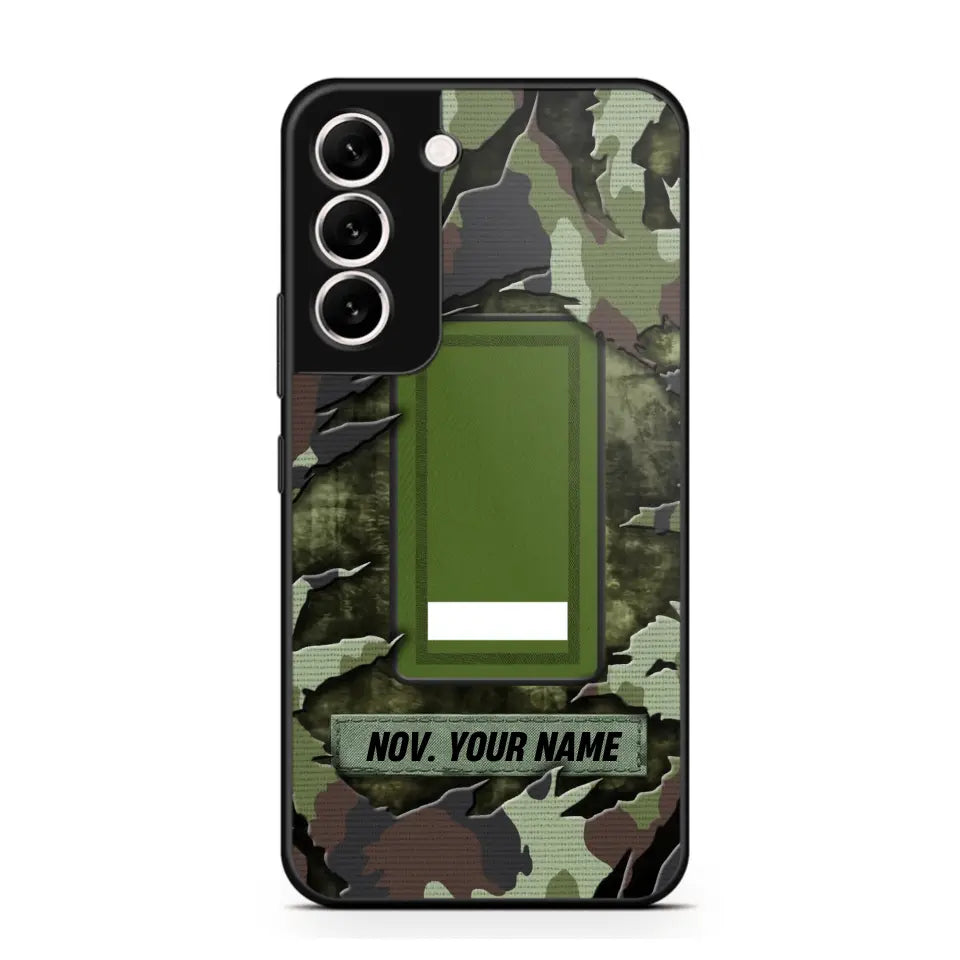 Personalized Irish Veteran/Soldier Phone Case Printed.SAP