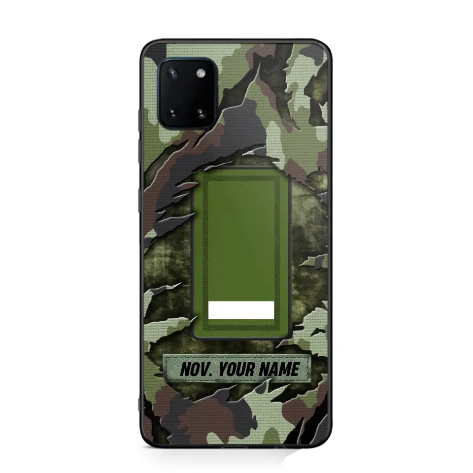 Personalized Irish Veteran/Soldier Phone Case Printed.SAP