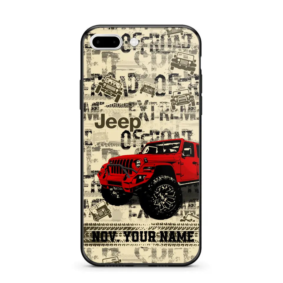 Personalized Jeepp Lover Phone Case Printed TJT